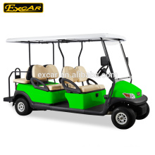 O CE aprovou o carrinho feito sob encomenda bonde do carro do golfe do carrinho de golfe elétrico de 6 assentos for sale